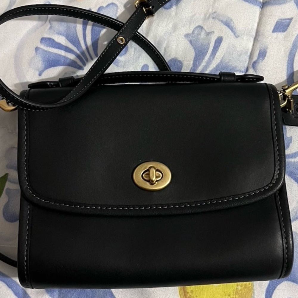 Coach Kip turnlock bag